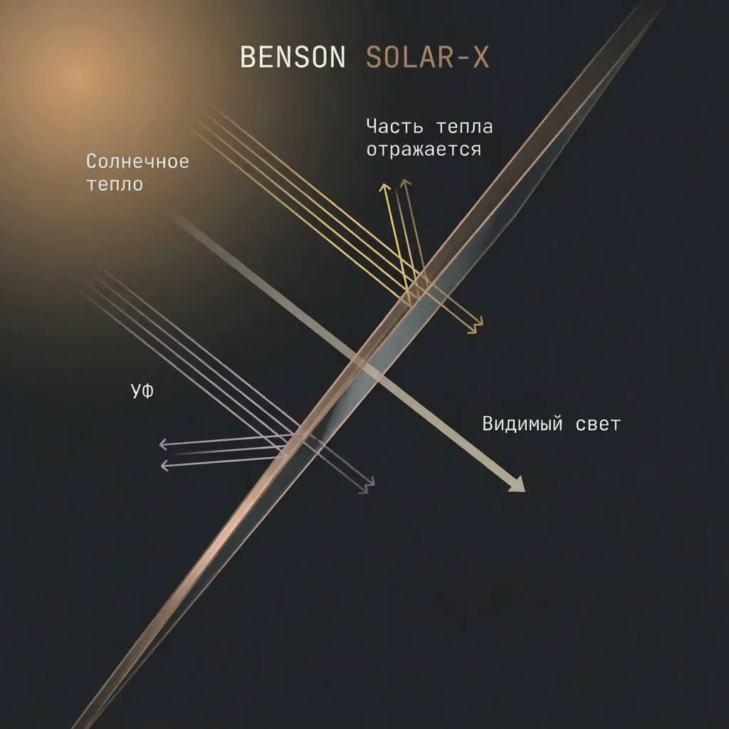 Benson Solar-X — защита от солнечного тепла